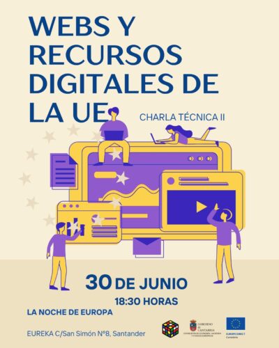 Charla Técnica Webs y Recursos Digitales de la UE en Eureka