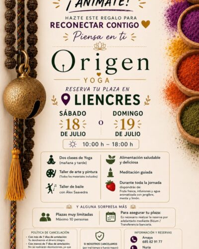 Taller yoga,arte y baile