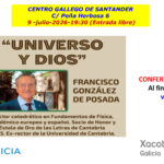 Conferencia Universo y Dios con Francisco González de Posada