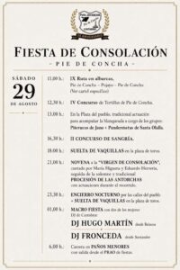 Fiestas de Ntra. Sra. de Consolación en Pie de Concha