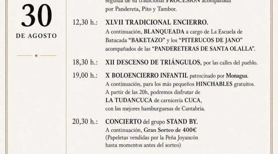 Fiestas de Ntra. Sra. de Consolación en Pie de Concha