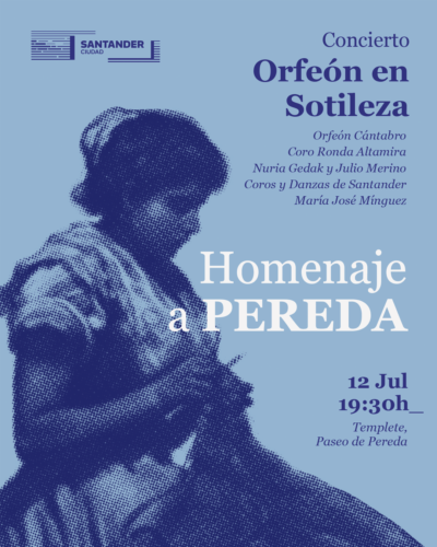 Orfeón en Sotileza: homenaje a Pereda en Santander