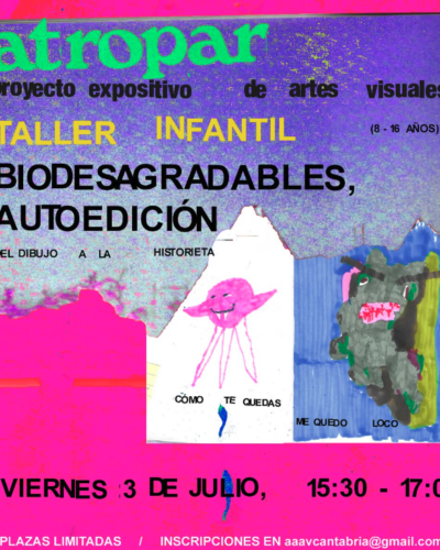 Taller infantil Biodesagradables: Autoedición con Mina K