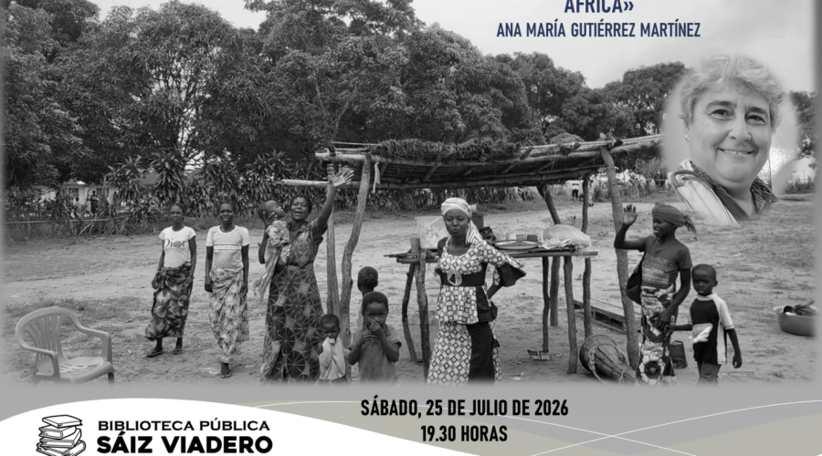 Charla: «Experiencias de una misionera torancesa en África». Ana María Gutiérrez Martínez