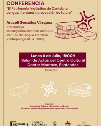 Charla: Patrimonio lingüístico de Cantabria, lengua y futuro