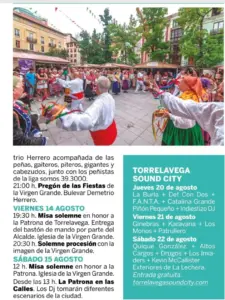 Fiestas de la Virgen Grande en Torrelavega 2026