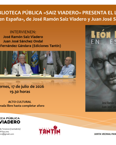 Presentación del libro: «León Felipe en España»