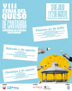 VIII Feria del Queso de Cantabria en Jardines de Pereda