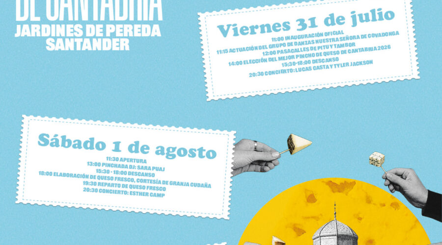 VIII Feria del Queso de Cantabria en Jardines de Pereda