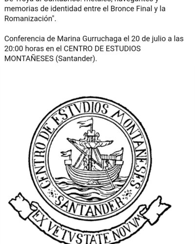 Conferencia: De Troya al Cantábrico con Marina Gurruchaga