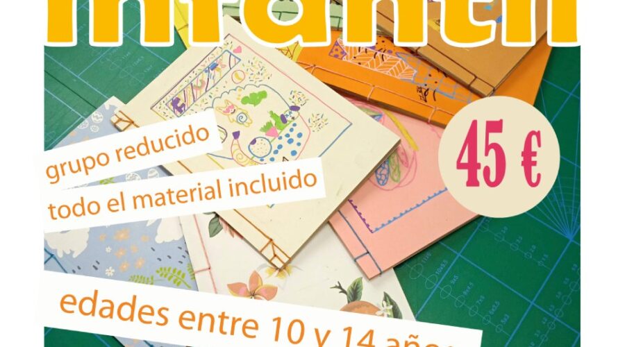 Taller de Encuadernación Infantil en Santander