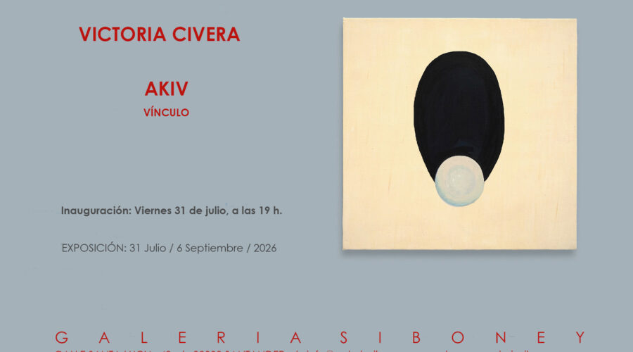 Inauguración exposición AKIV Vínculo de Victoria Civera en Santander