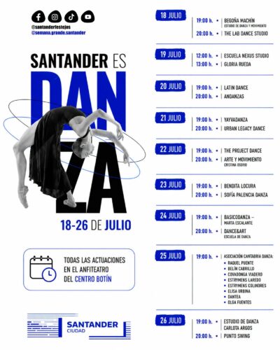 Santander es danza: Bendita Locura y Sofía Palencia
