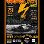 Garbage Fest en Skatpark de Torrelavega, 29 Agosto 2026