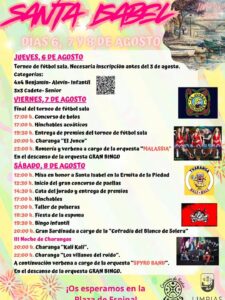 Fiestas de Santa Isabel en Limpias 2026
