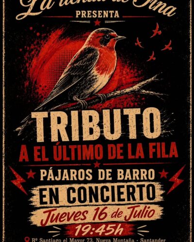 Pájaros de Barro en directo en La tienda de Fina