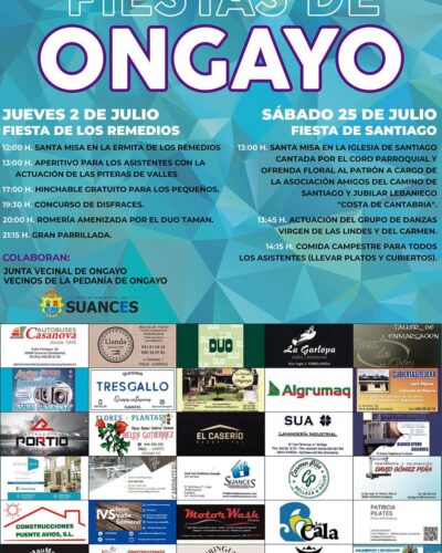 Fiestas de Nuestra Señora de los Remedios en Ongayo, Suances