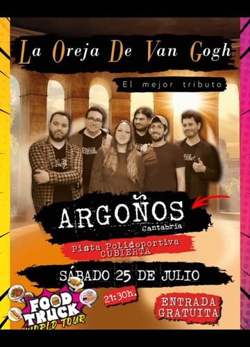Tributo a La Oreja de Van Gogh en Pista Polideportiva Cubierta