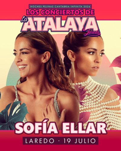 Sofía Elar en directo en La Atalaya, Laredo