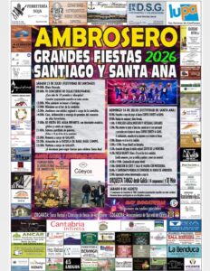 Fiestas de Santiago y Santa Ana Ambrosero 2026
