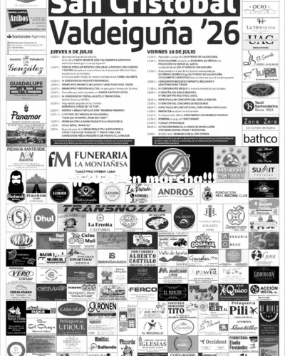 Fiestas de San Cristóbal de Valdeiguña 2026 en Cantabria