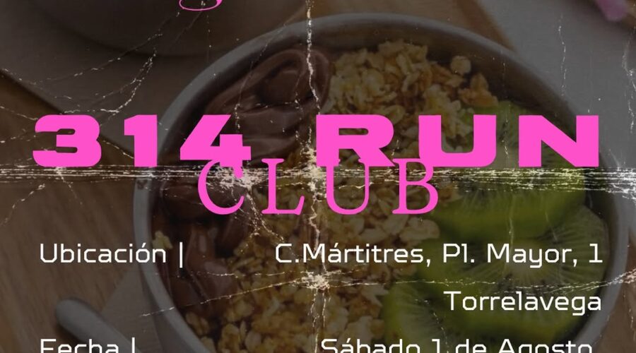 314 Run Club x Glitter: 5K Run Social en Torrelavega