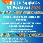 VI Festival de Bandas de Música Villa de Suances en Suances 2026