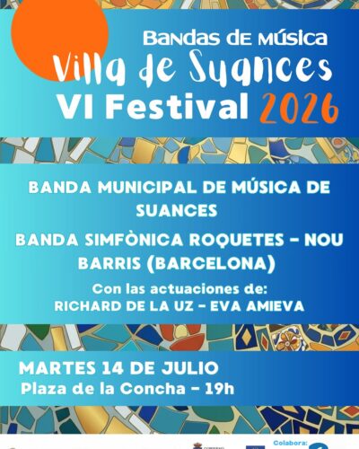VI Festival de Bandas de Música Villa de Suances en Suances 2026