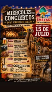 Concierto Tributo La Oreja de Van Gogh en Rancho de Evecan