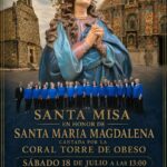 Santa Misa y Procesión en Honor a Santa María Magdalena en Cabanzón