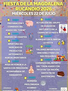 Fiesta de La Magdalena en Rucandio, Riotuerto 2026