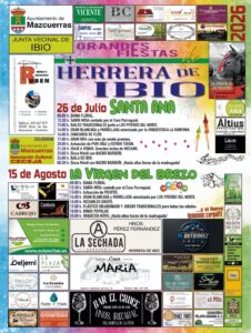 Grandes Fiestas de Herrera de Ibio 2026