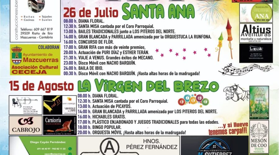 Grandes Fiestas de Herrera de Ibio 2026