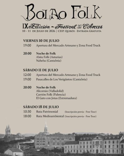 Bolao Folk  Cóbreces 2026