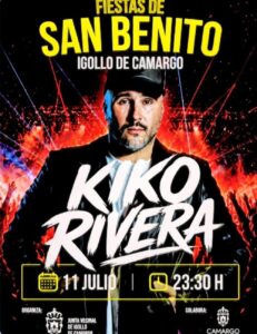 Concierto Kiko Rivera Igollo de Camargo 2026