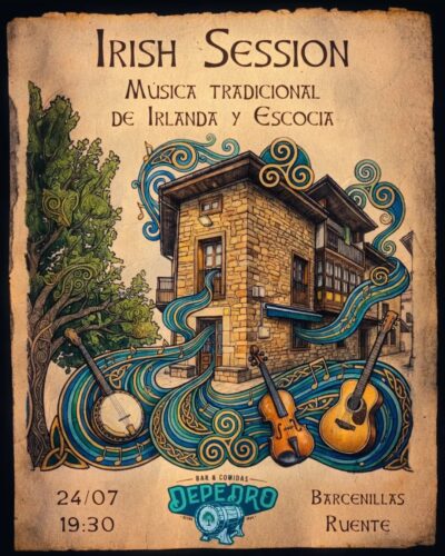 Irish Session: música tradicional irlandesa en DPEDRO