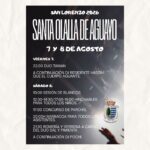 San Lorenzo 2026 en Santa Olalla de Aguayo, 7 y 8 agosto