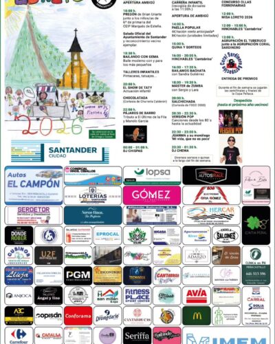 Fiestas de la Virgen de Loreto en Peñacastillo, Santander 2026