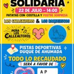 Comida Solidaria Callealteros y Los Raquerucos en Pistas Duque de Ahumada