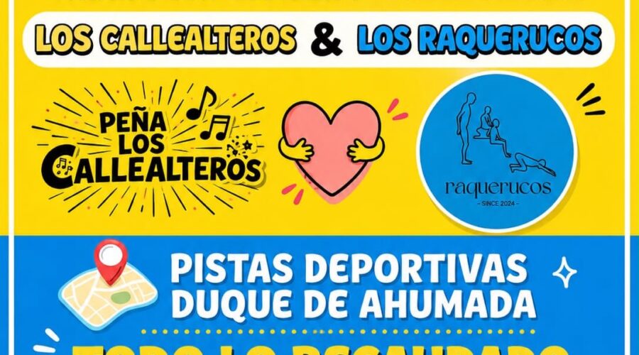 Comida Solidaria Callealteros y Los Raquerucos en Pistas Duque de Ahumada