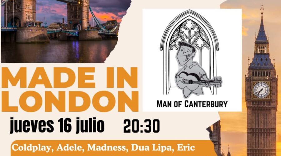 Concierto Made in London y Man of Canterbury en Café 1900