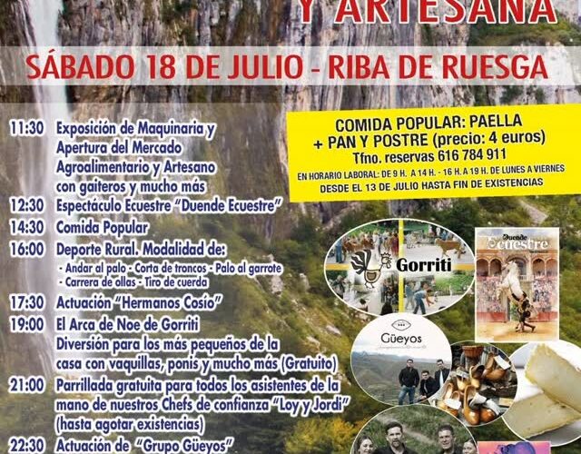 5ª Feria Agroalimentaria y Artesana Alto Asón en Riba de Ruesga