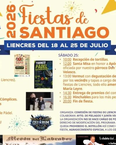 Fiestas de Santiago de Liencres 2026 en Cantabria