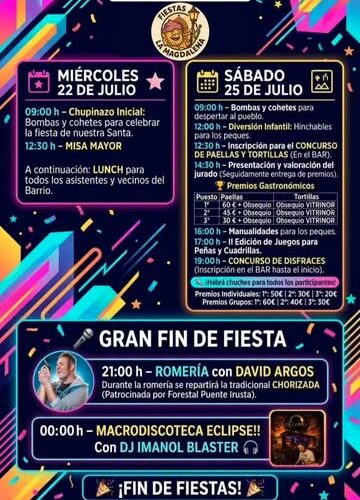 Fiestas de la Magdalena en Guriezo 2026