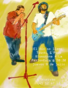 Concierto de Tranki   & Pepe Bluestone en La Parientuca