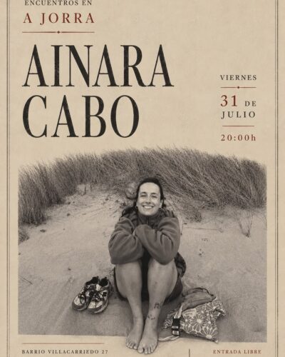 Ainara Cabo en directo en A Jorra, Villacarriedo