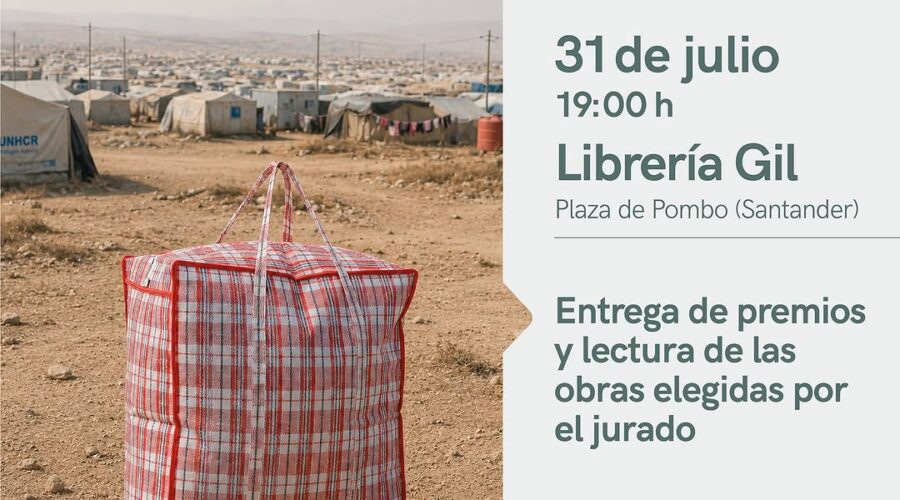 Entrega de premios Palabras Refugiadas en Librería Gil