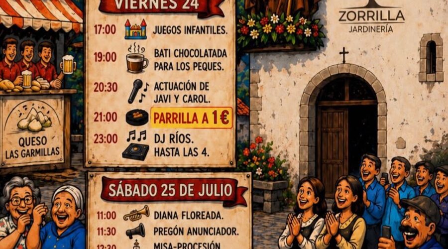 Fiestas de Santiago 2026 en La Bárcena, Ampuero