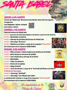 Fiestas de Santa Isabel en Limpias 2026