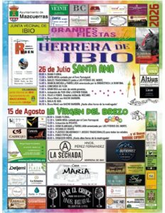 Grandes Fiestas de Herrera de Ibio 2026